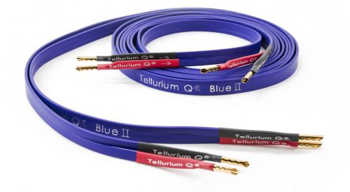 Tellurium q blue ii kabel głośnikowy wtyk: banan, długość: 3 m