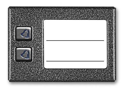 Aco cdn-2np gr podświetlany panel listy lokatorów z 2 przyciskami - możliwość montażu - zadzwoń: 34