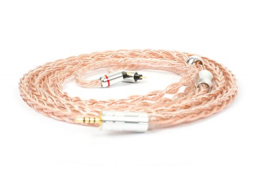 Cm cable bright (8) kabel iem wtyk iem: 4.4mm, konektory: mmcx