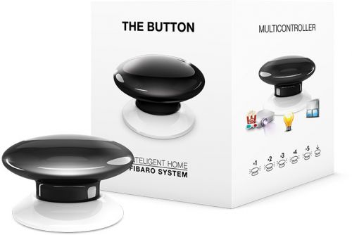 Fibaro the button ( przycisk czarny ) - możliwość montażu - zadzwoń: 34 333 57 04 - 37 sklepów w cał