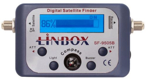 Miernik satelitarny linbox lcd sf-9505 a - możliwość montażu - zadzwoń: 34 333 57 04 - 37 sklepów w