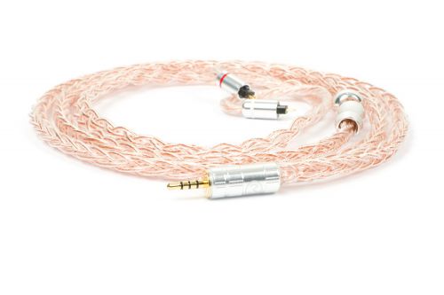 Cm cable shine (8) kabel iem wtyk iem: 4.4mm, konektory: mmcx