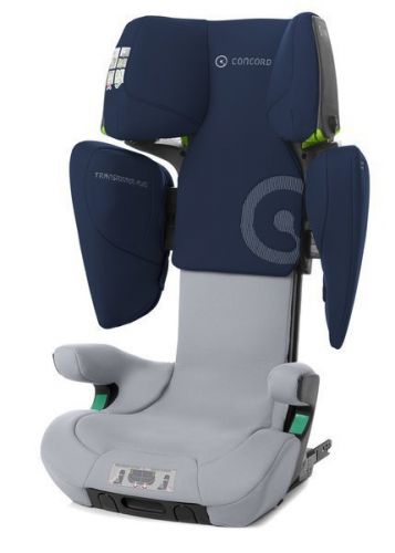 Concord transformer iplus whale-blue fotelik 15-36 kg twinfix + mata gratis!