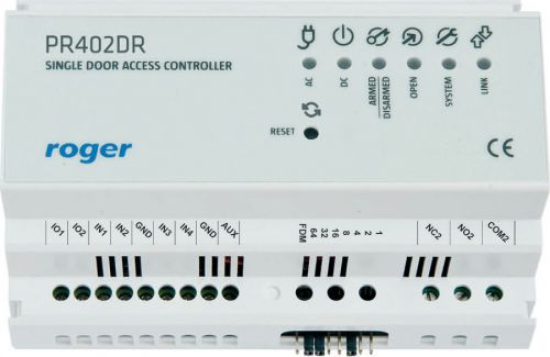 Kontroler dostępu roger pr402dr - możliwość montażu - zadzwoń: 34 333 57 04 - 37 sklepów w całej pol