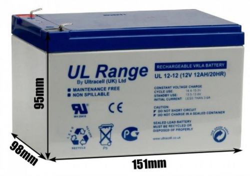 Akumulator agm ultracell ul 12v 12ah \żelowy\ - możliwość montażu - zadzwoń: 34 333 57 04 - 37 skl