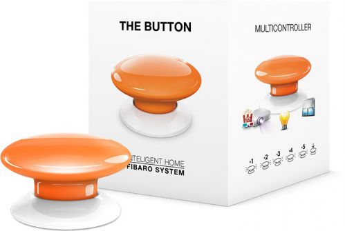 Fibaro the button  ( przycisk pomarańczowy ) - możliwość montażu - zadzwoń: 34 333 57 04 - 37 sklepó