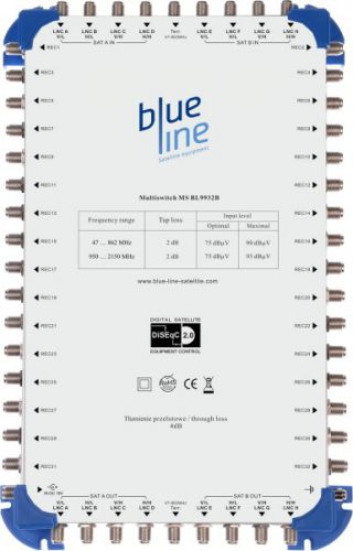 Multiswitch blue line 9/9/32 - możliwość montażu - zadzwoń: 34 333 57 04 - 37 sklepów w całej polsce