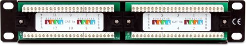 Patch panel getfort 10 cali 12 portów pgf-5eutp12-b4 - możliwość montażu - zadzwoń: 34 333 57 04 - 3
