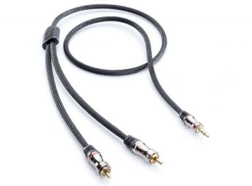 Kabel stereo eagle cable deluxe stereo mini jack - 2 x rca długość: 1,6 m