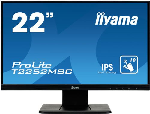 Monitor led iiyama t2252msc-b1 21,5