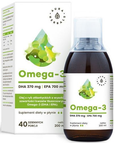 Aura Herbals Omega 3 Dha i Epa 200Ml