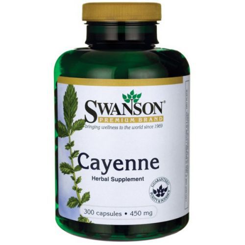 Swanson Cayenne (Pieprz Kajeński) 450 Mg 300 K