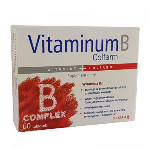 Colfarm Vitaminum B Complex 60 Kaps.