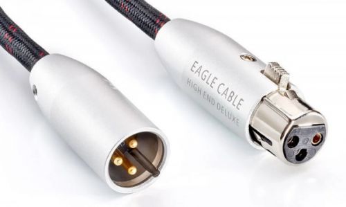 Kabel analogowy eagle cable high end deluxe stereo audio xlr długość: 1,0 m