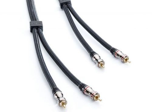 Kabel stereo eagle cable deluxe 2rca-2rca  długość: 0,75 m