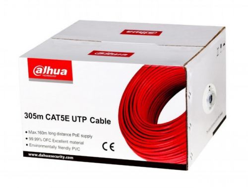 Kabel teleinformatyczny skrętka utp dahua pfm920i-5eun - możliwość montażu - zadzwoń: 34 333 57 04 -