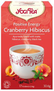 Yogi Tea Herbata Cranberry Hibiscus Bio 17X1,8G