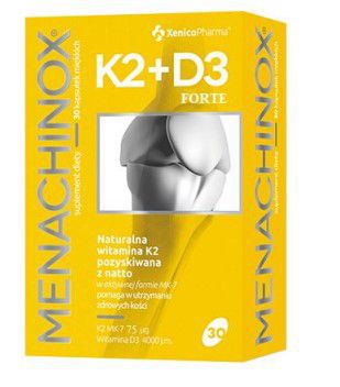 Xenicopharma Menachinox K2+D3 forte 30 K