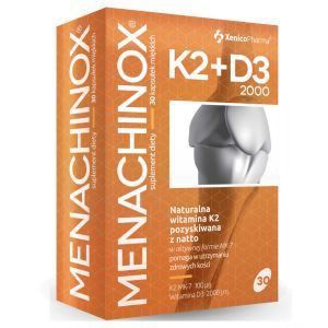 Xenicopharma Menachinox K2+D3 2000 30 Kaps.